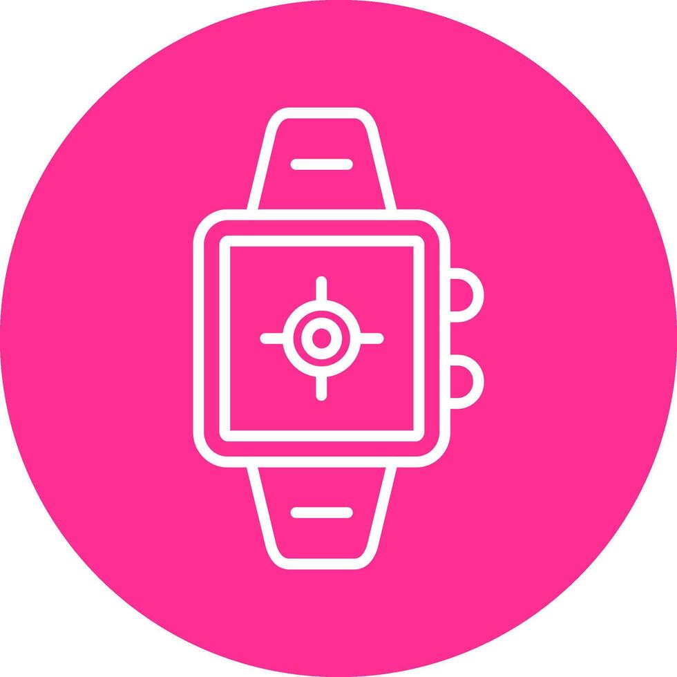 Smartwatch-Vektorsymbol vektor