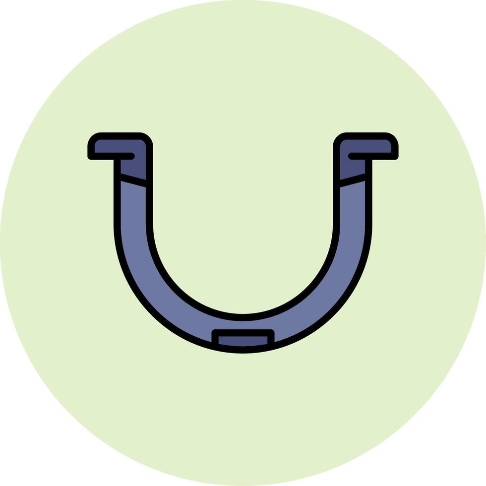 Hufeisen-Vektor-Symbol vektor