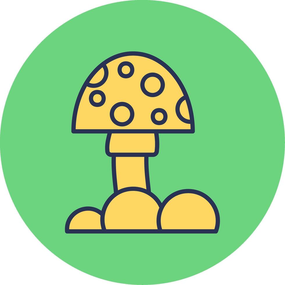 svampar vektor ikon