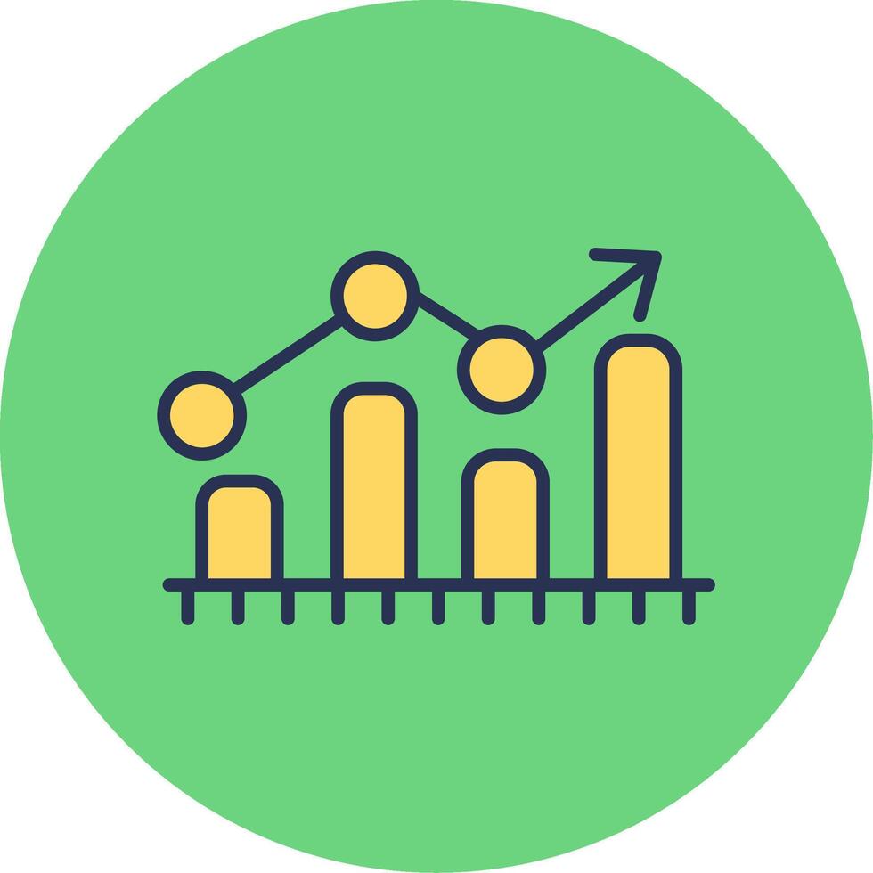 bar Diagram vektor ikon