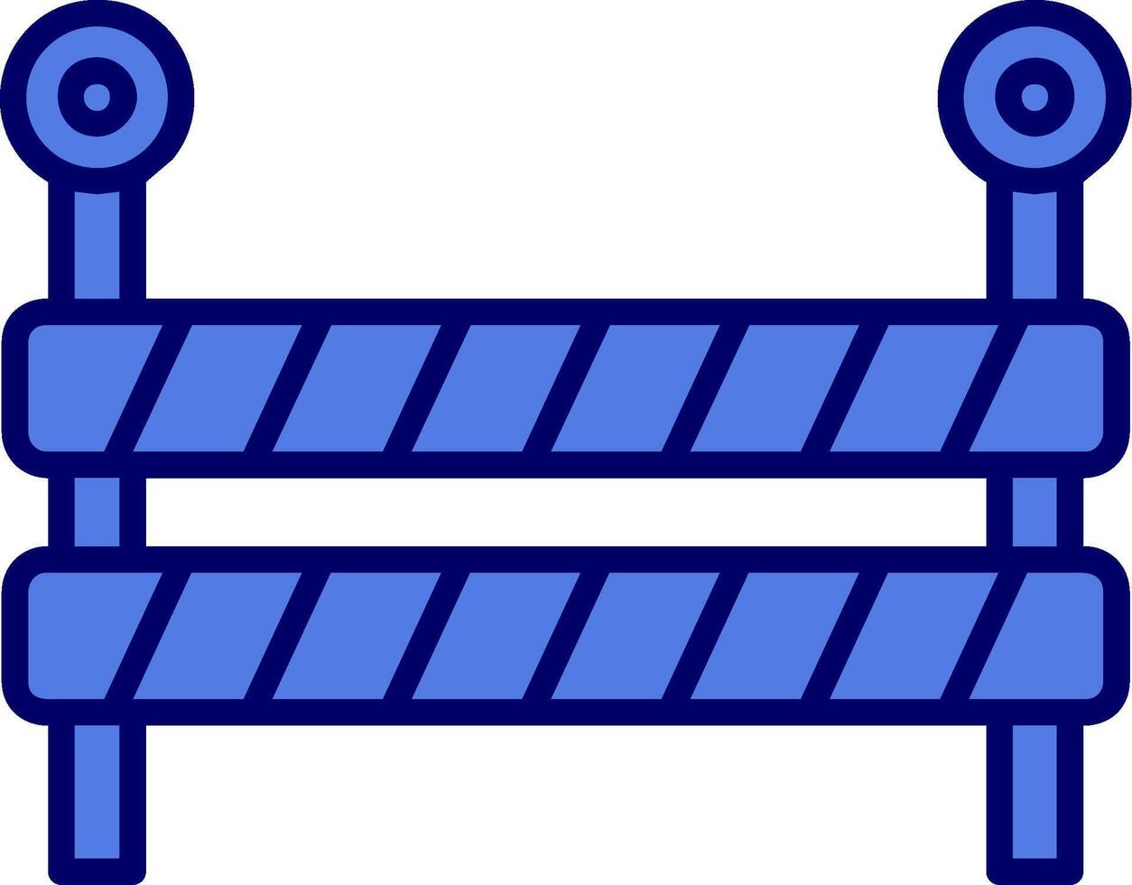 Vektorsymbol für Straßensperren vektor