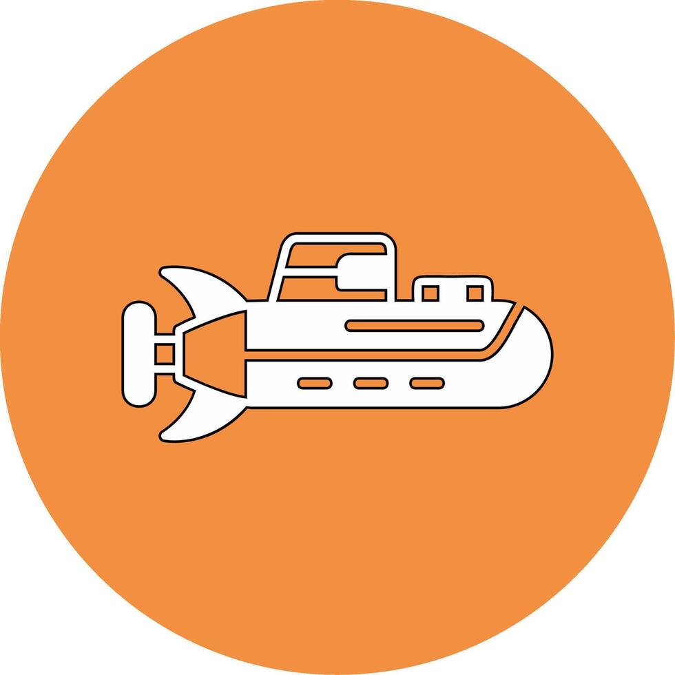 U-Boot-Vektor-Symbol vektor