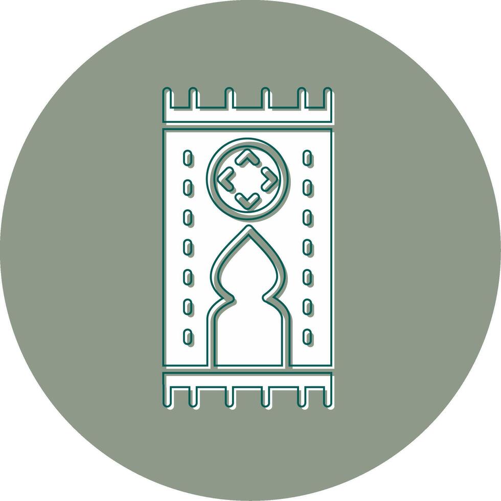 Qibla-Vektorsymbol vektor