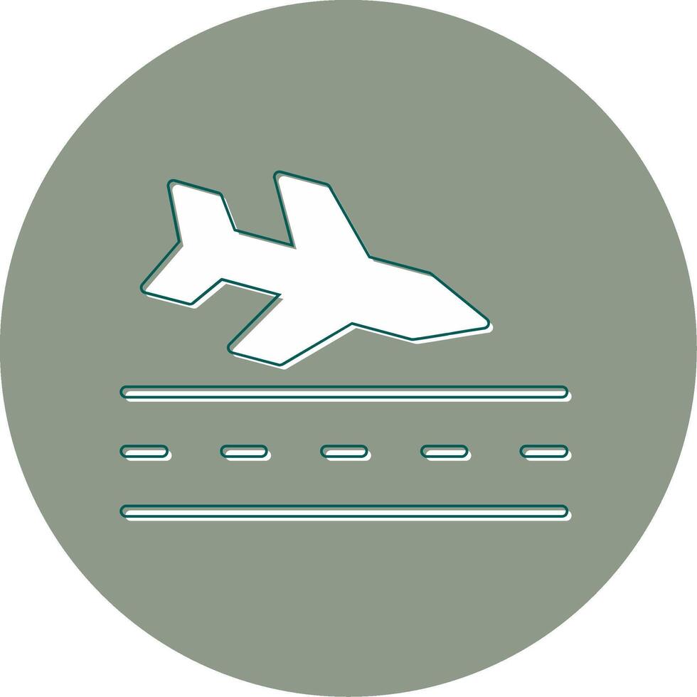 Landung Vektor Symbol