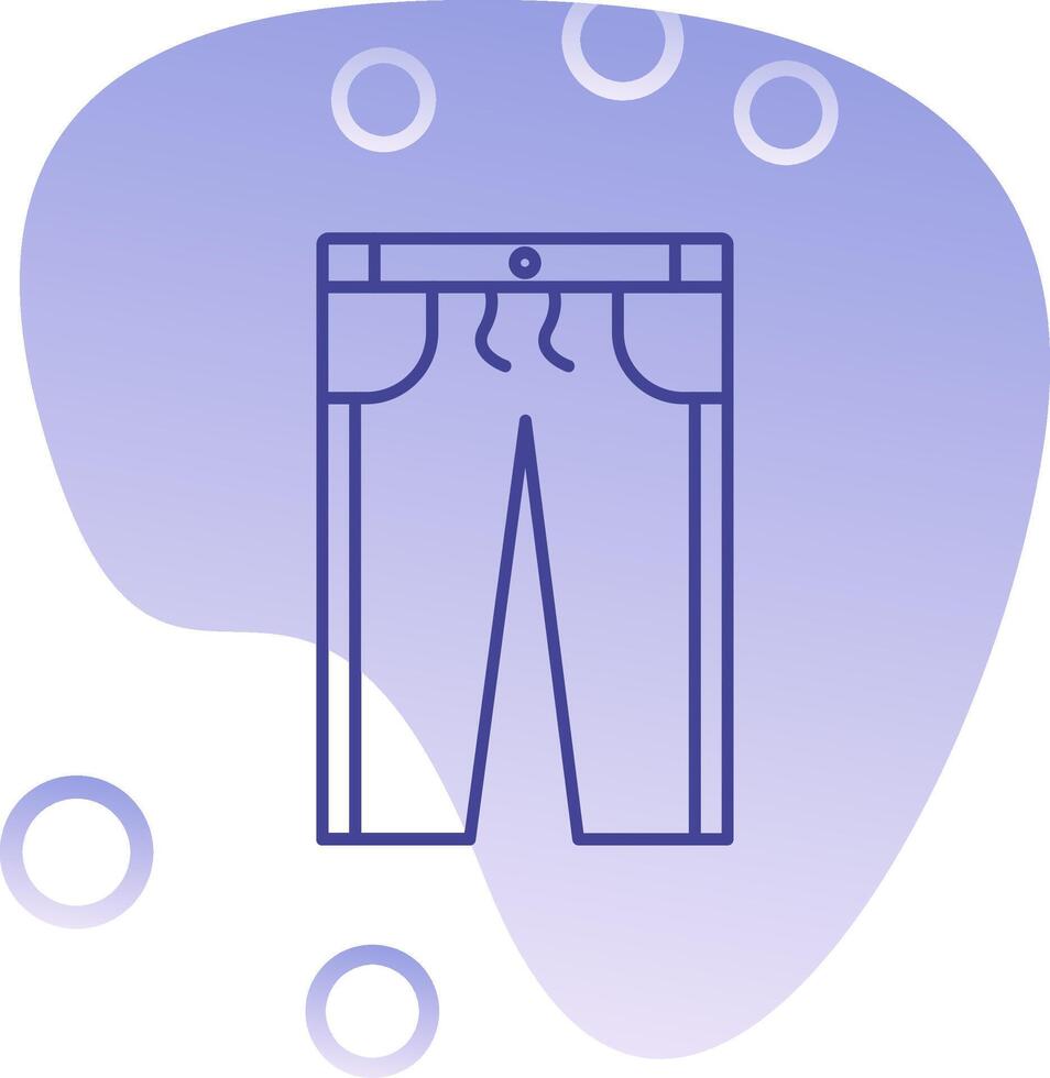 Jogger Gradient Blase Symbol vektor