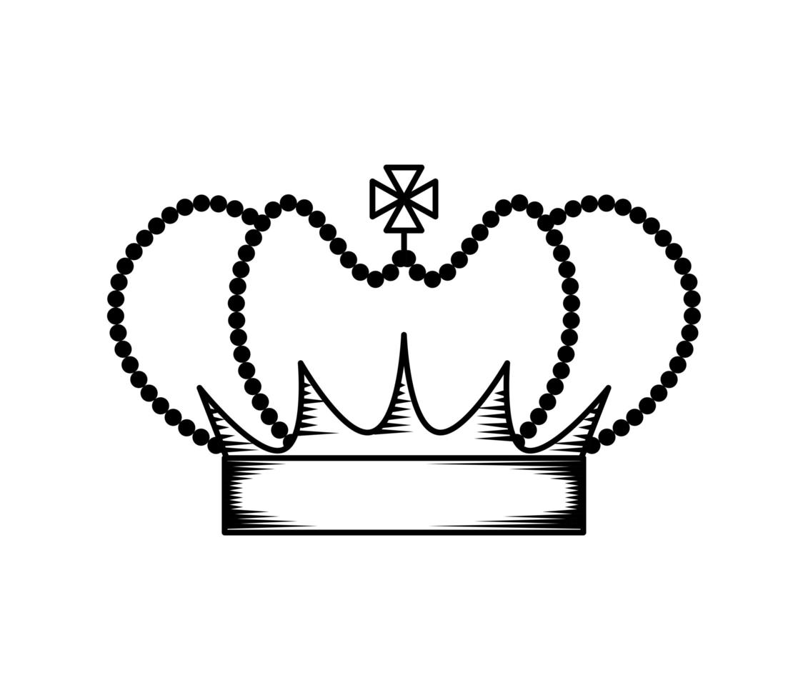 Krone Adelssymbol vektor