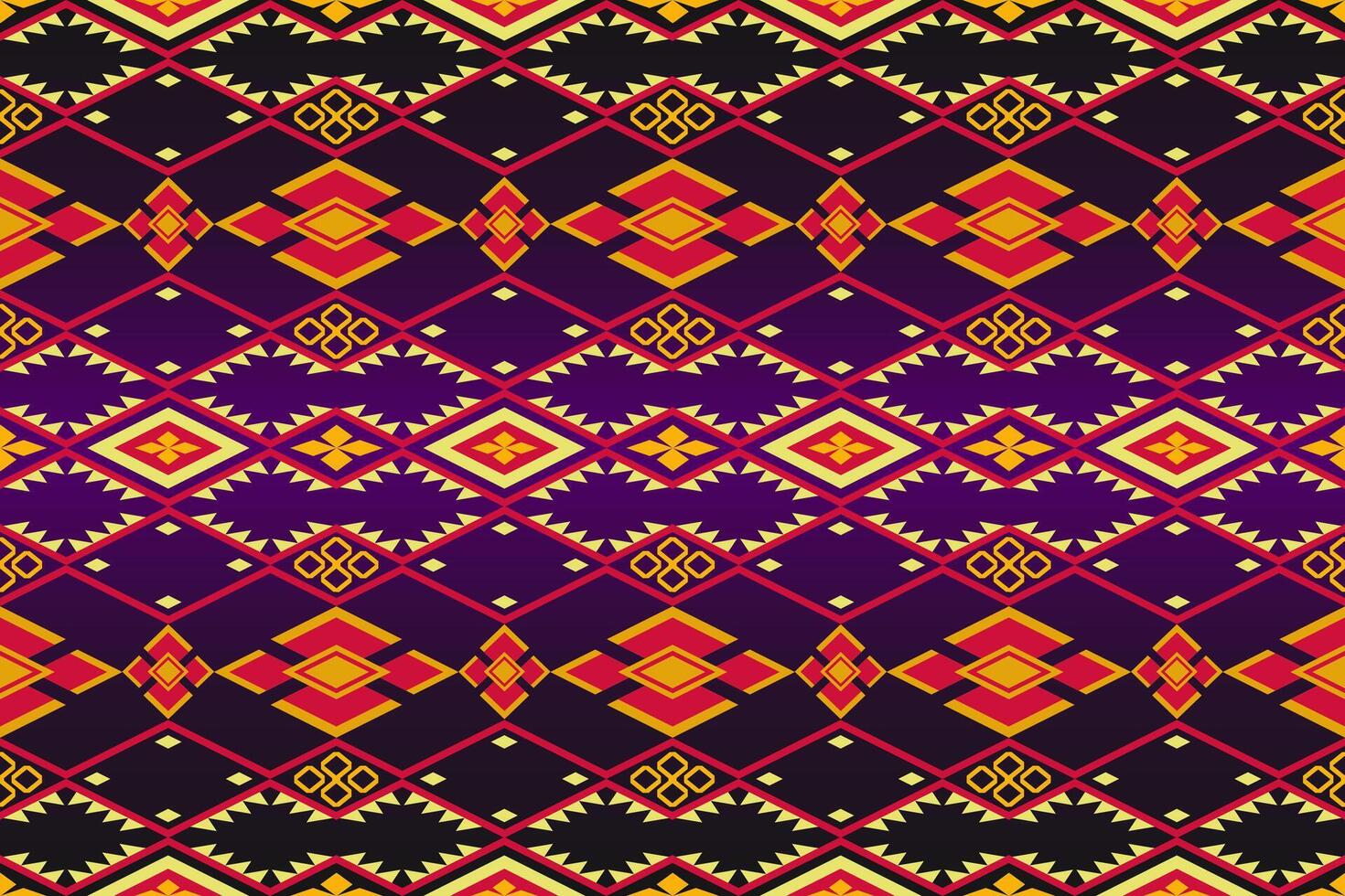 abstrakt traditionell ethnisch Volk Antiquität Grafik Stoff Linie.Hintergrund Textil- Vektor Illustration aufwendig elegant Jahrgang Stil.nativ aztekisch Boho Vektor Design.