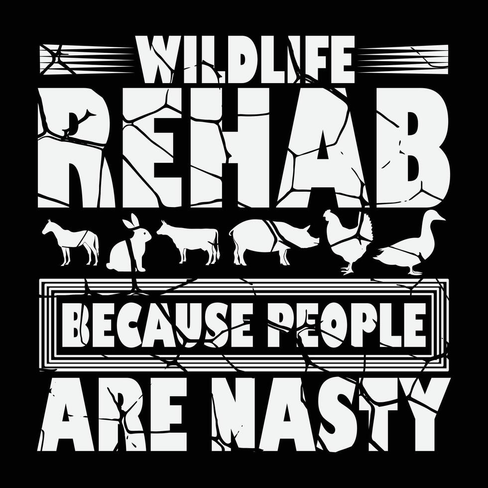 ich Liebe Tiere damit ich nicht Essen Sie ,Hilfe Tiere zu Tag T-Shirt Entwurf, glücklich International Tier Tag, der Löwe, sei einer weniger Person schaden Tiere, Wildtiere Reha weil Menschen sind böse. vektor