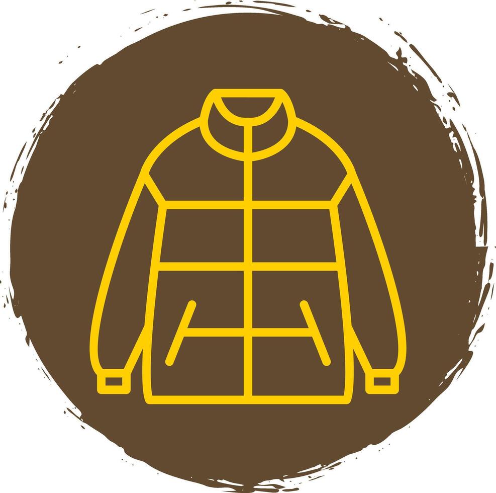 Winter Jacke Vektor Symbol Design