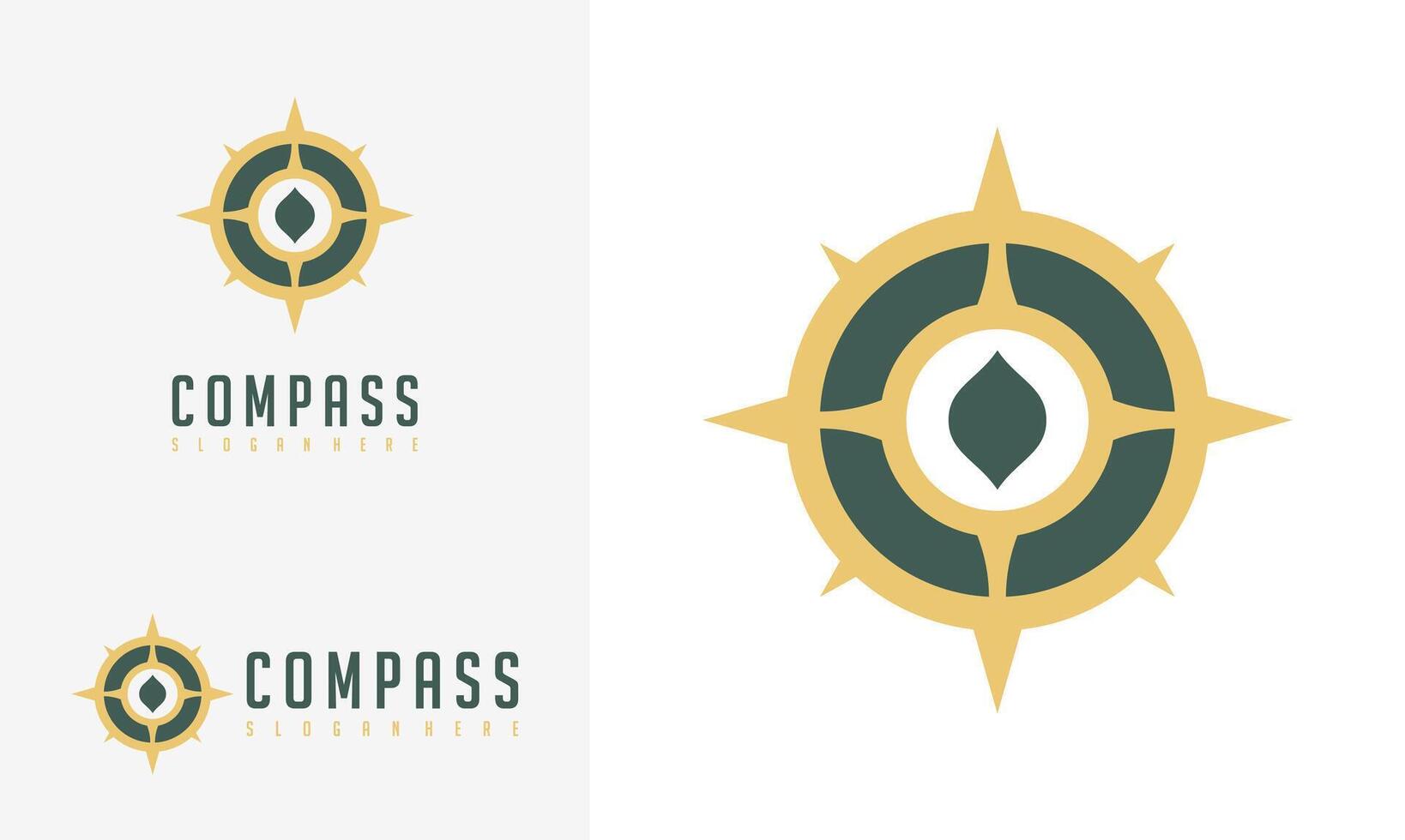 kompass logotyp vektor modern navigering symbol. kompass illustration ikon enkel design.