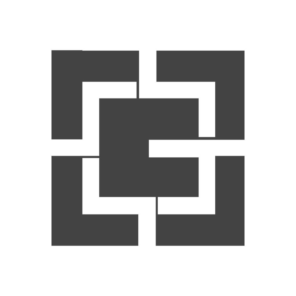gl, lg, g och l abstrakt första monogram brev alfabet logotyp design vektor