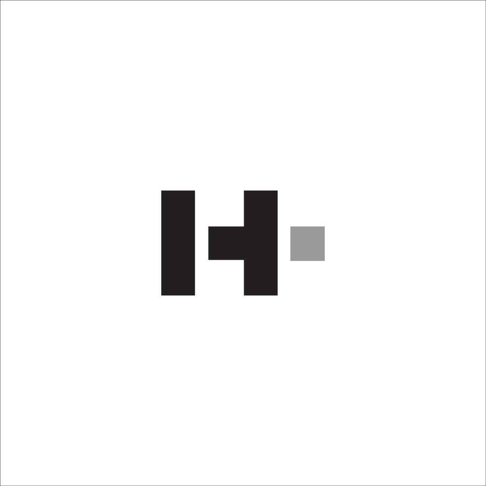 första brev hc logotyp eller ch logotyp vektor design mall