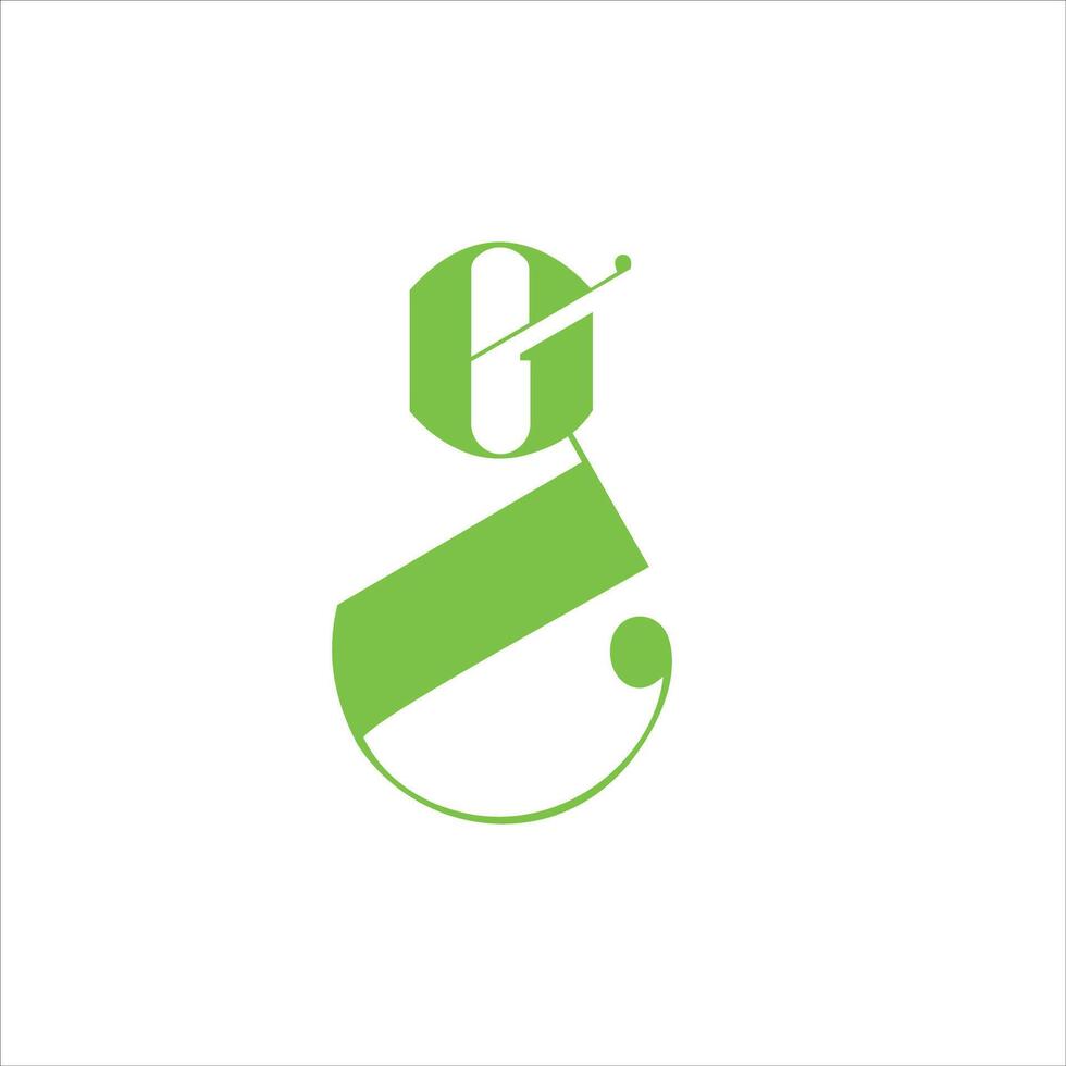 Brief z.B oder ge Logo Vektor Logo Design