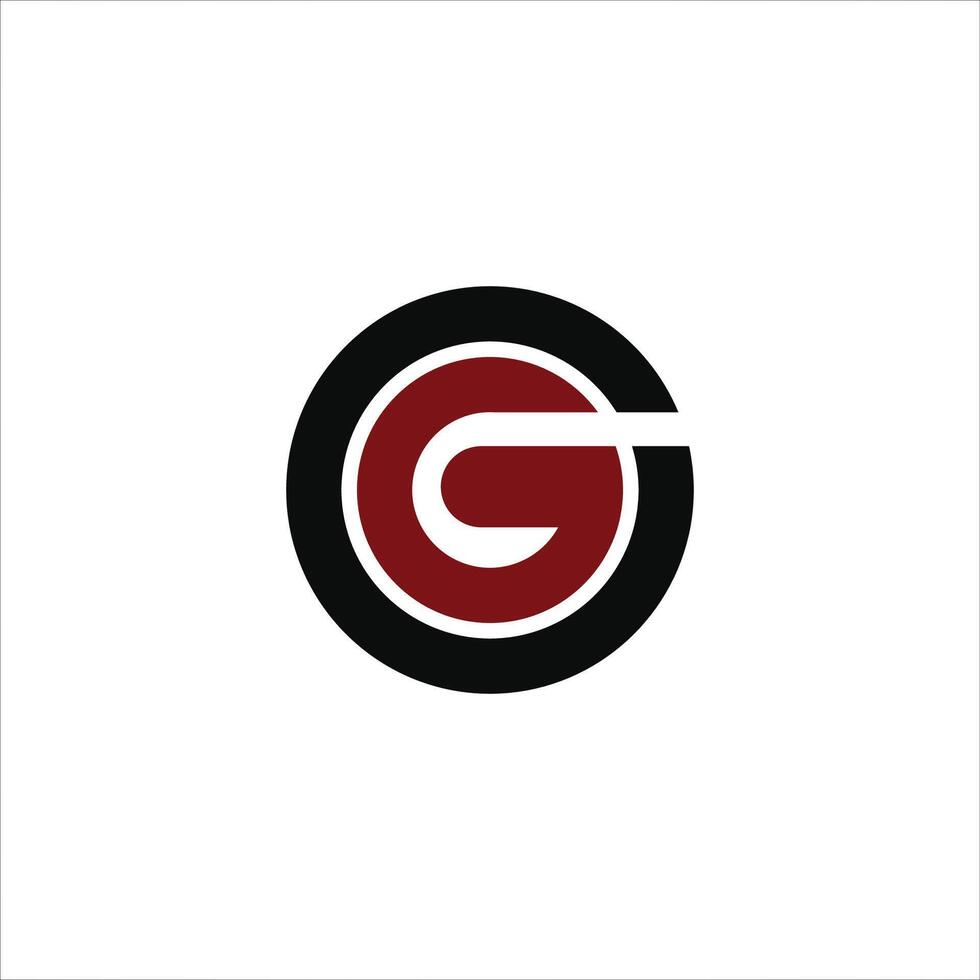 Initiale Brief G Logo Vektor Design