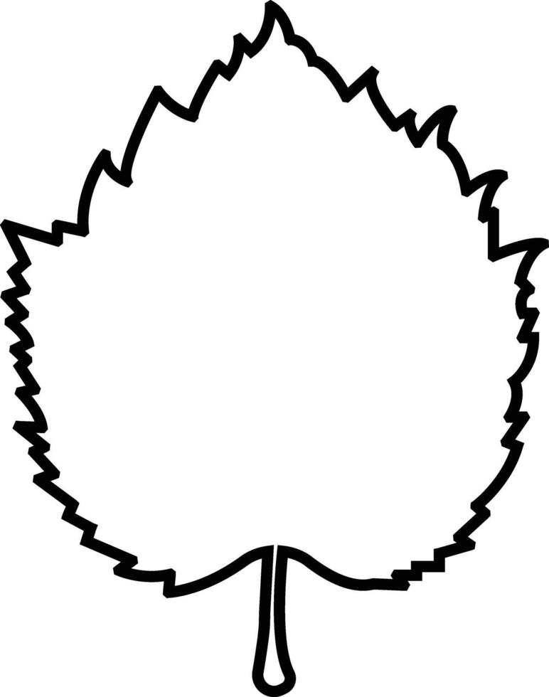 falla löv ikon i linje stil. isolerat på olika fallen löv höst begrepp. lönn träd blad. säsong- Semester tacksägelse hälsning kort. vektor för appar hemsida
