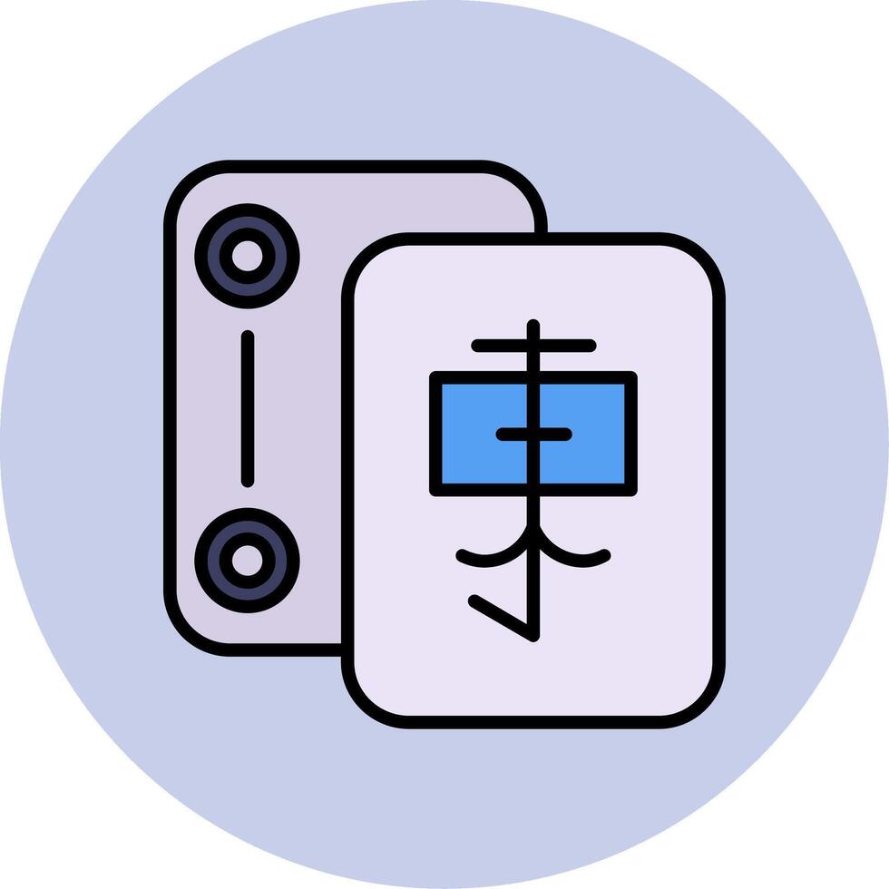 Mahjong Vektor Symbol