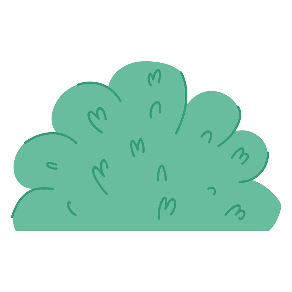 grön buske illustration vektor
