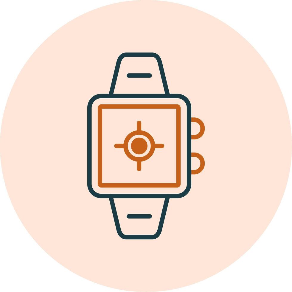 Smartwatch-Vektorsymbol vektor