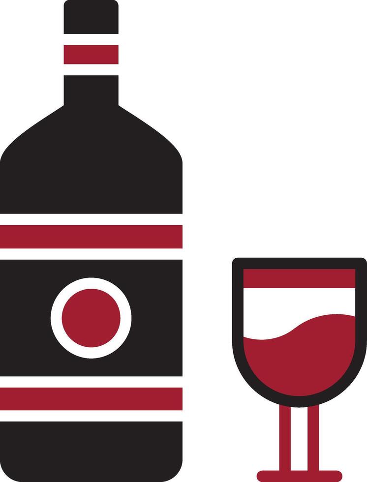 alkoholisch trinken Vektor Symbol