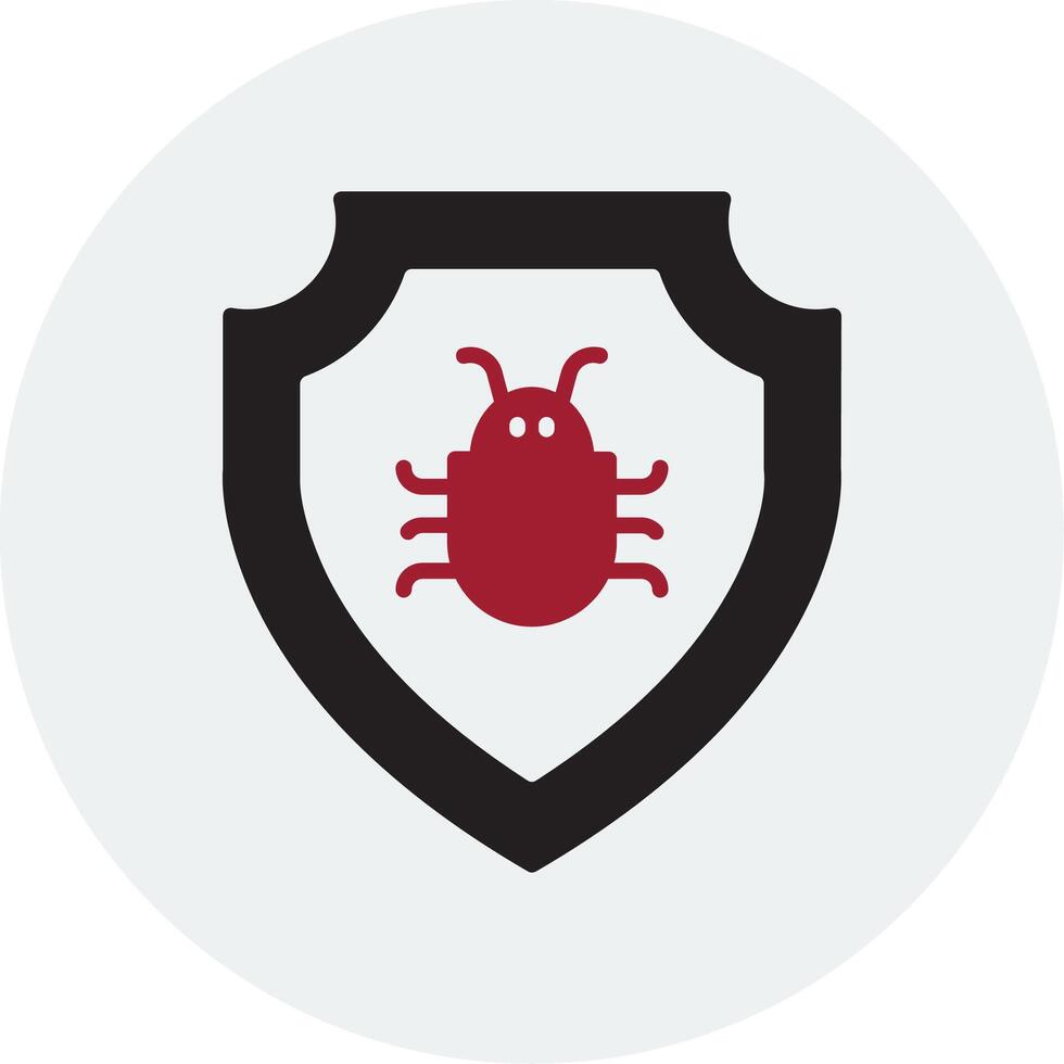 Antivirus-Vektor-Symbol vektor