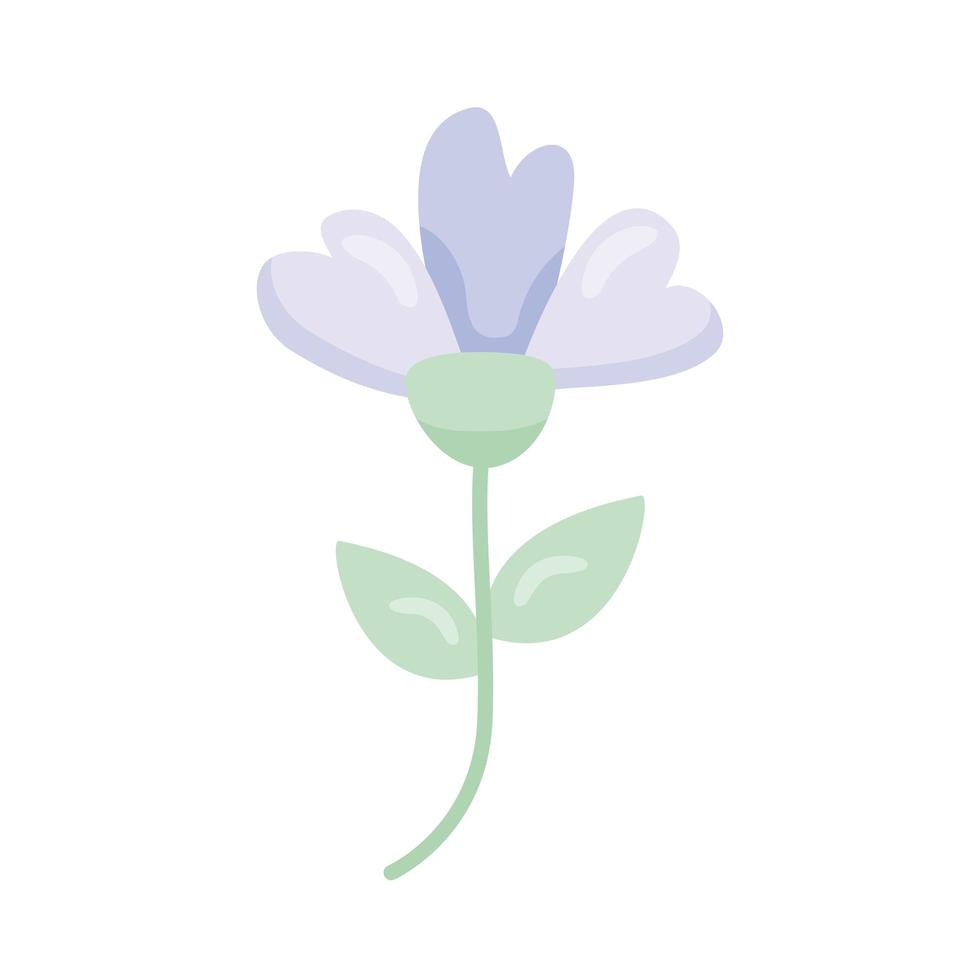 lila süße Blume vektor
