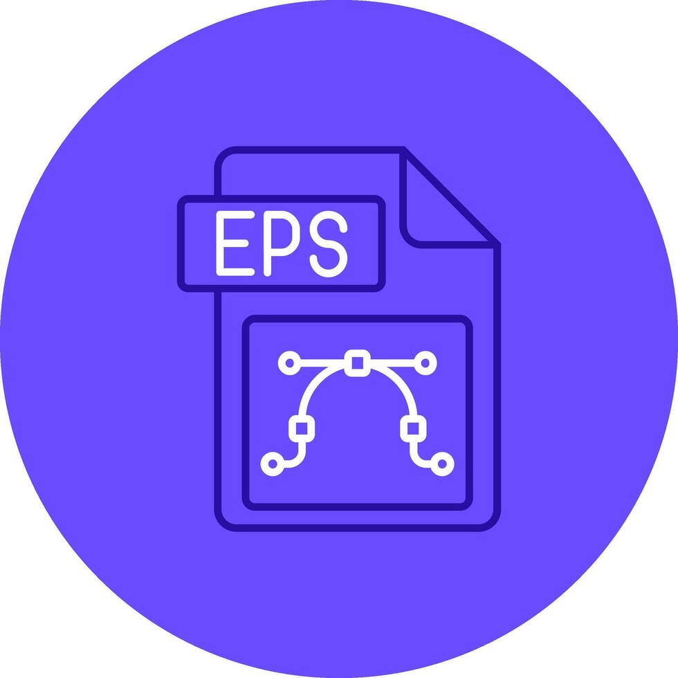 eps fil formatera duo ställa in Färg cirkel ikon vektor