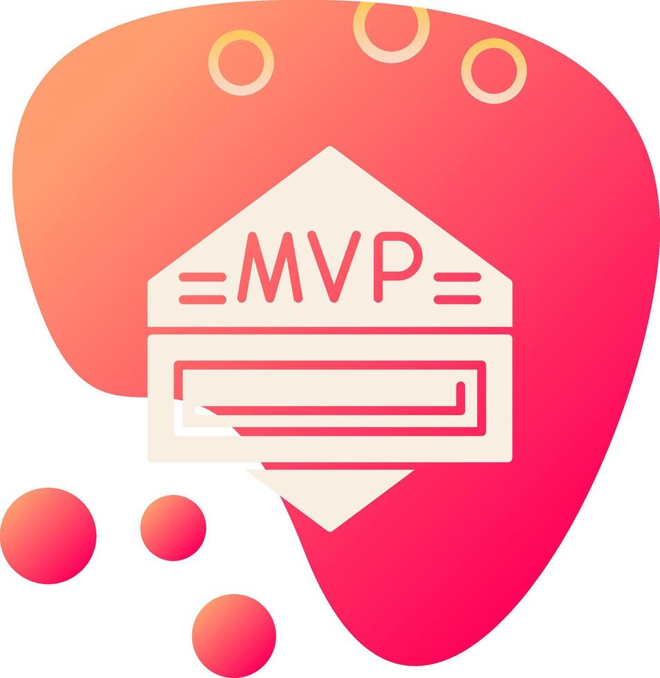 mvp vektor ikon