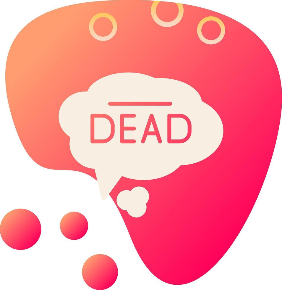 död- vektor ikon