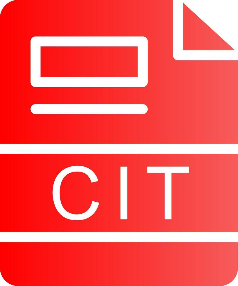 cit kreativ Symbol Design vektor