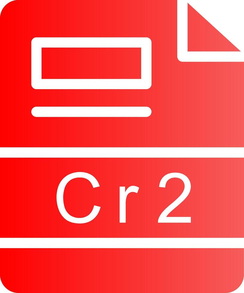 cr2 kreativ ikon design vektor