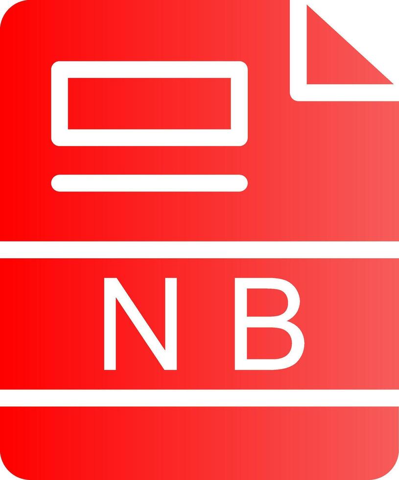 nb kreativ Symbol Design vektor