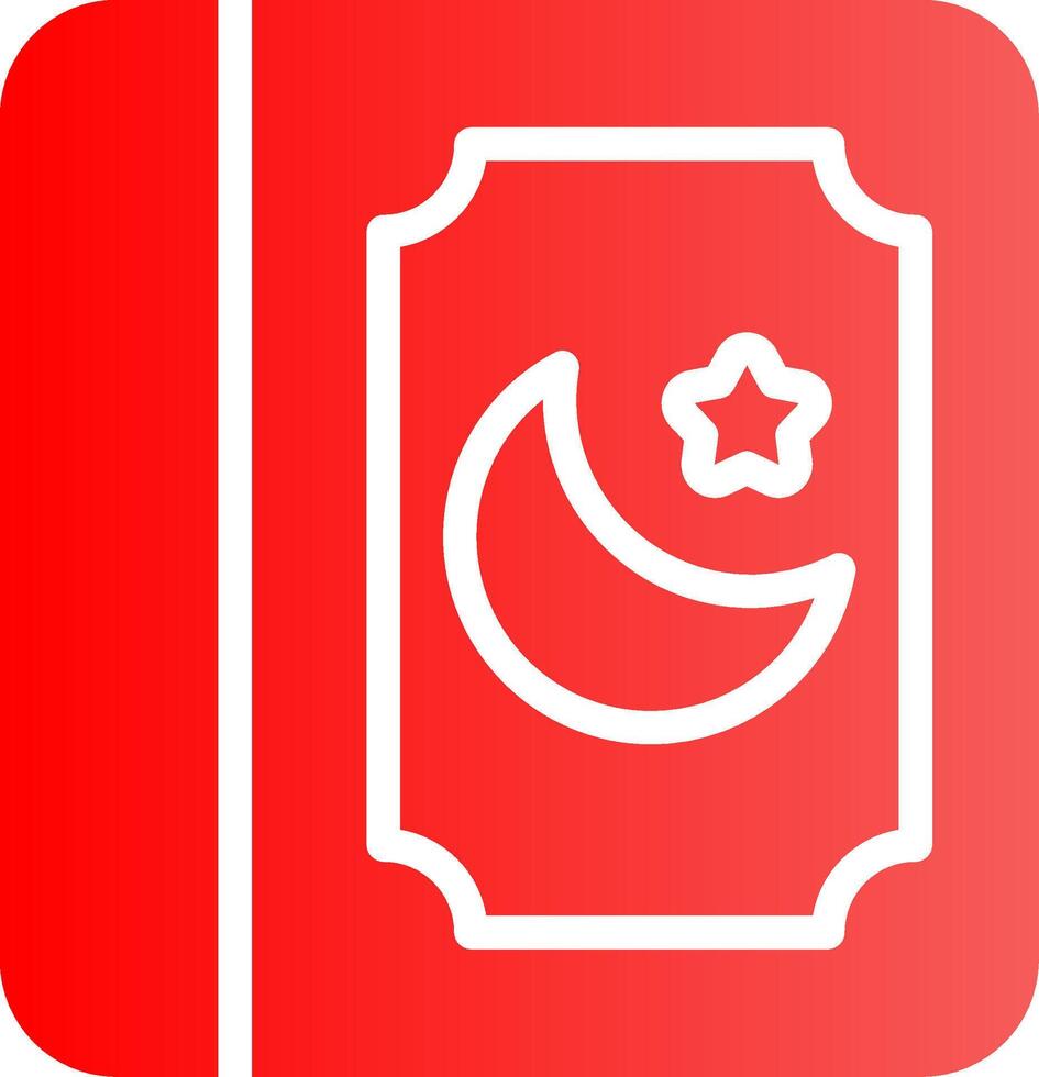 Koran kreatives Icon-Design vektor