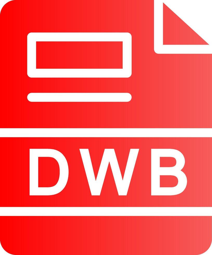 dwb kreativ Symbol Design vektor