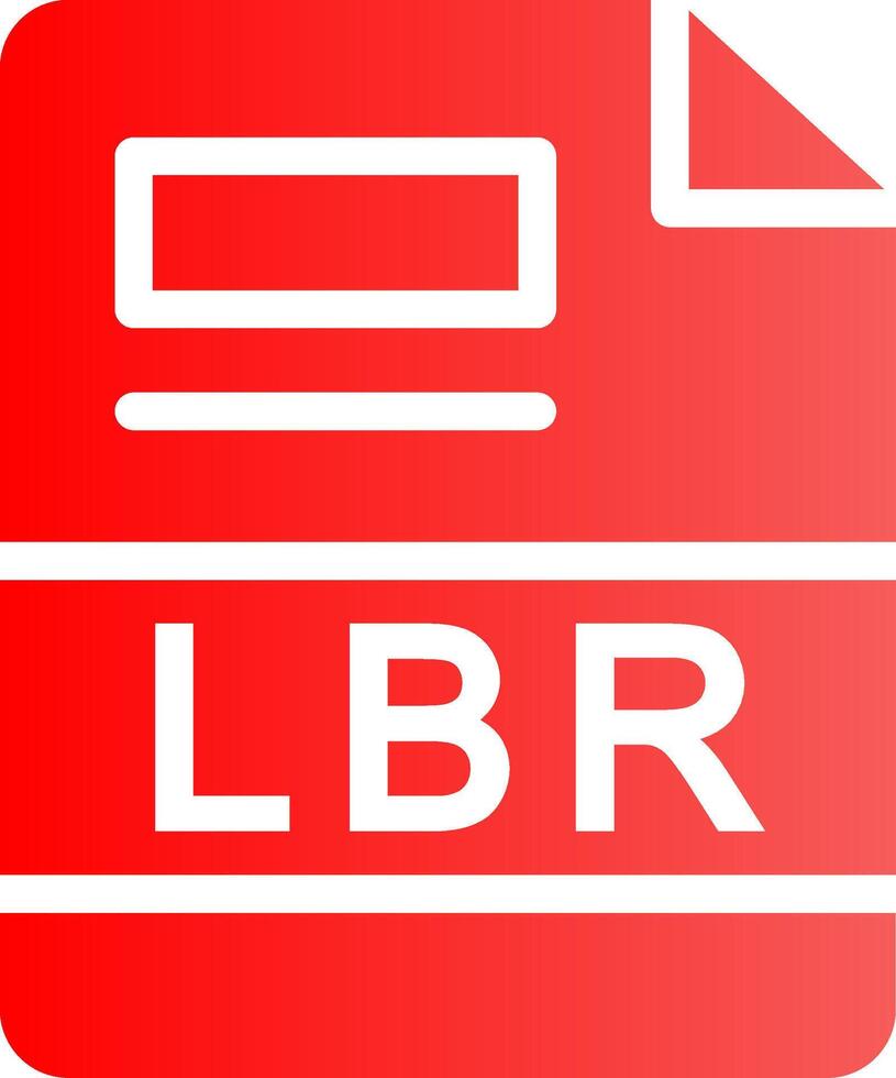 lbr kreativ Symbol Design vektor