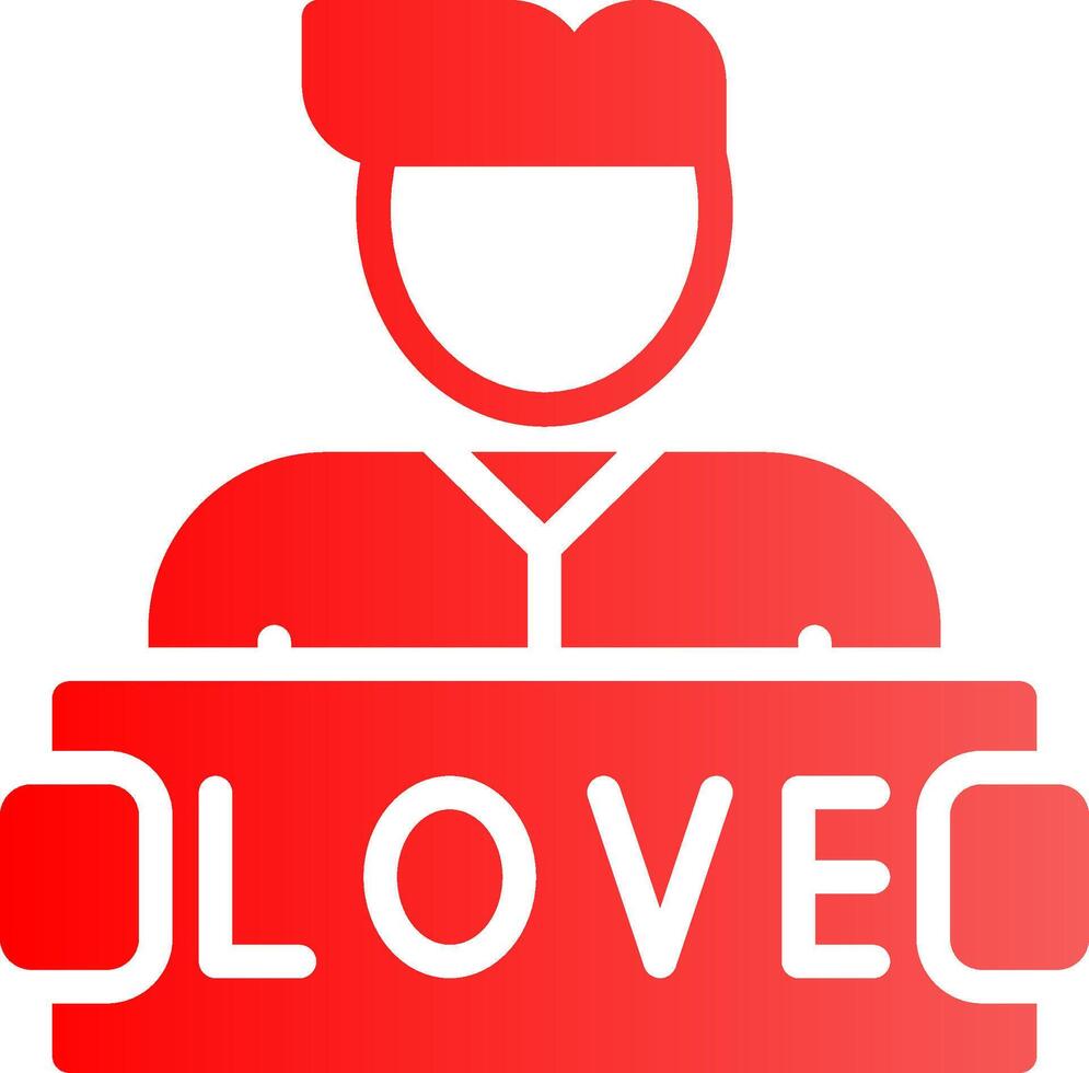 liebe kreatives Icon-Design vektor