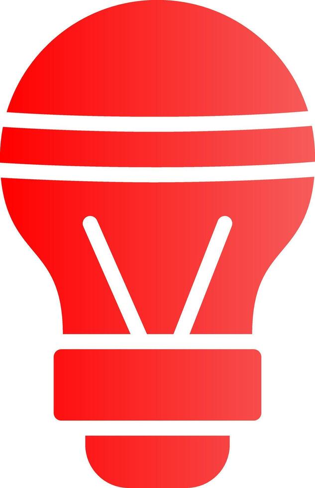 led Glödlampa kreativ ikon design vektor