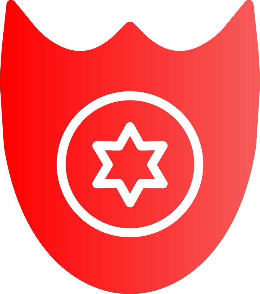 Abzeichen kreatives Icon-Design vektor