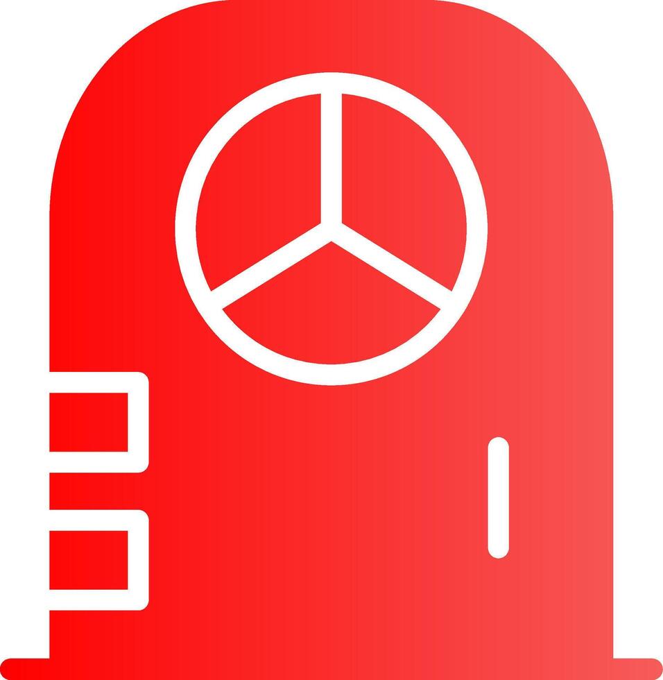 Schiffstür kreatives Icon-Design vektor