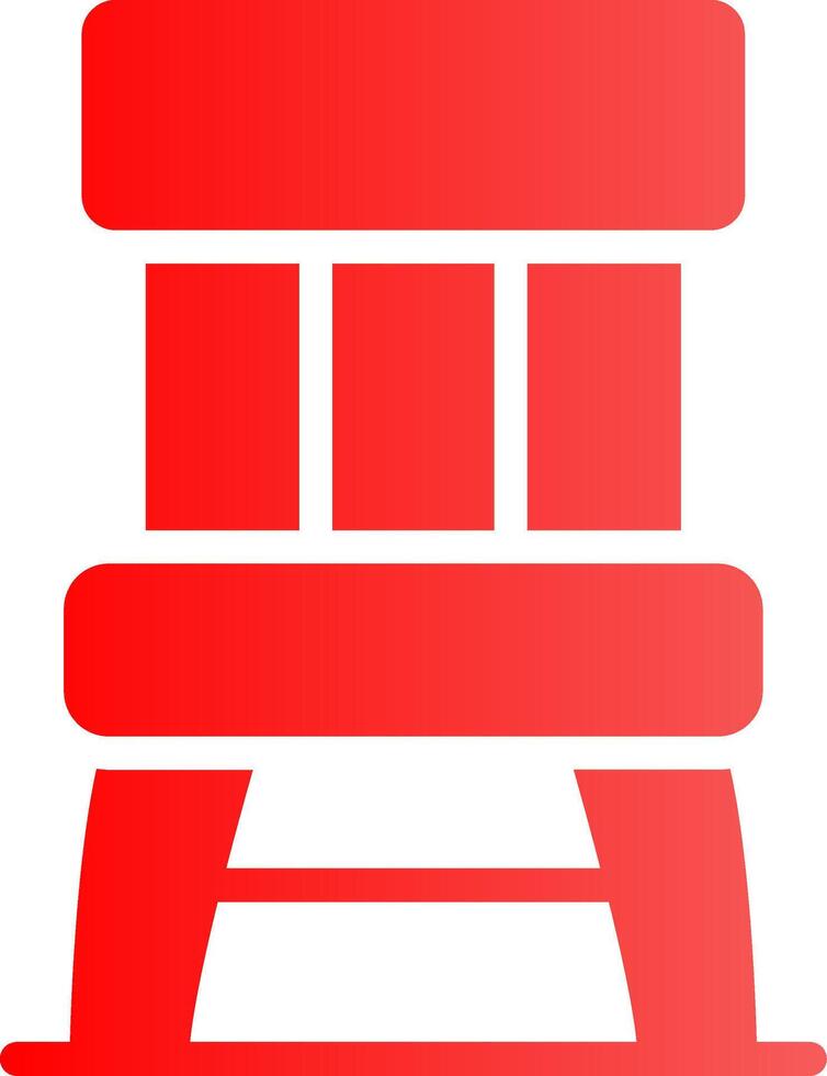 trä- stol kreativ ikon design vektor