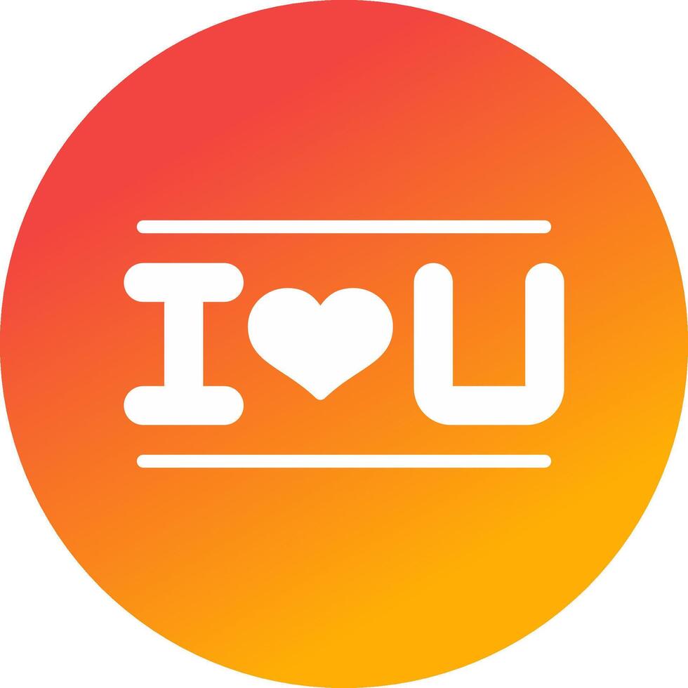 liebe kreatives Icon-Design vektor