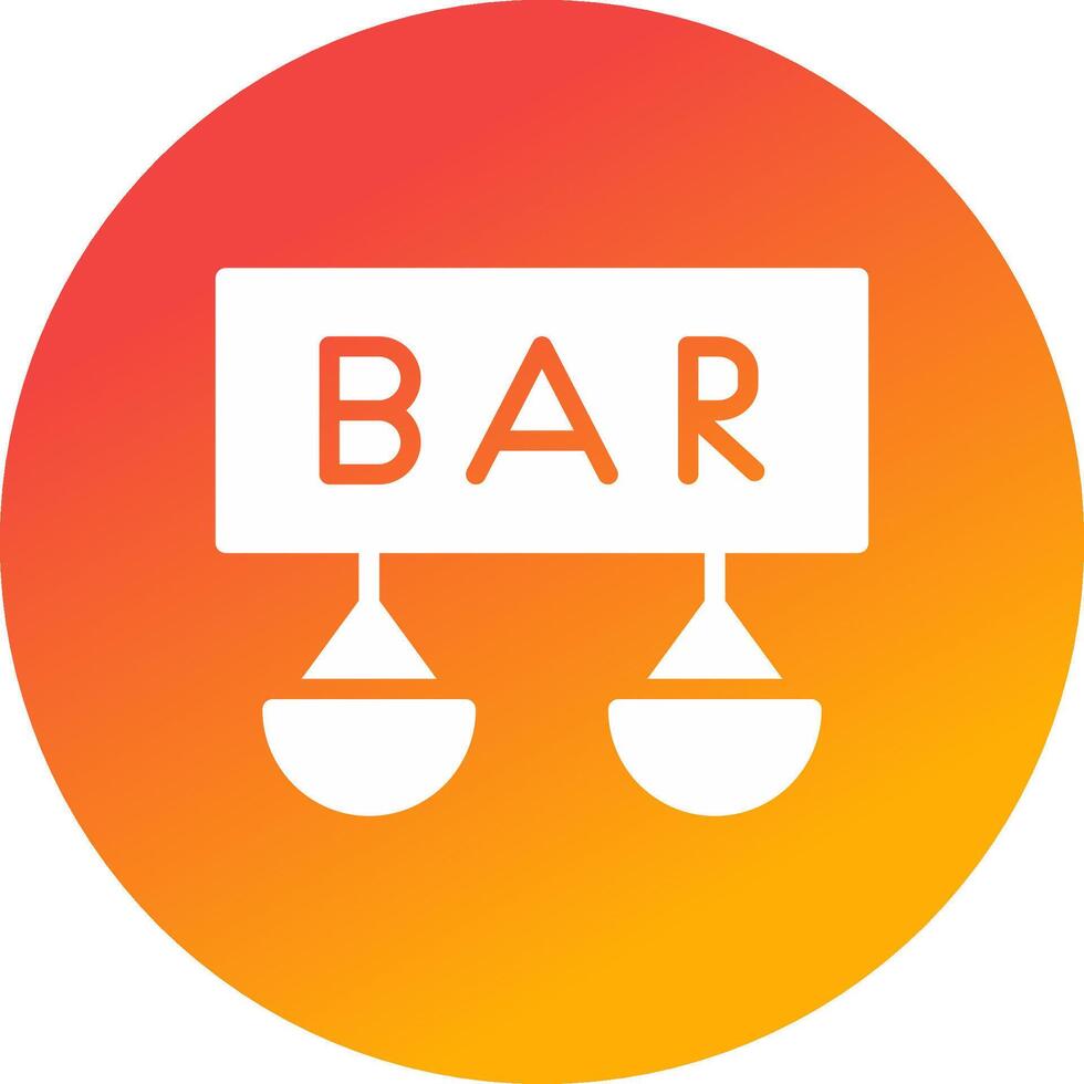 Bar kreatives Icon-Design vektor