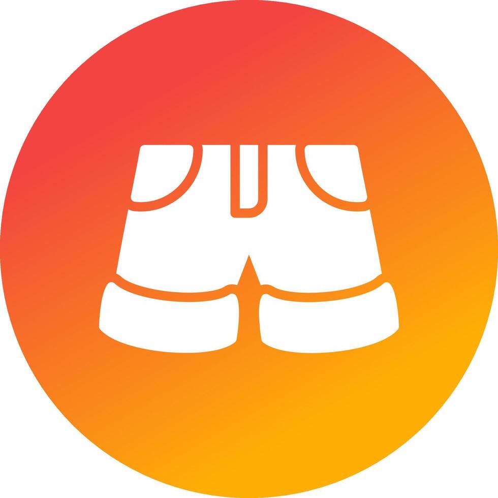 Shorts kreatives Icon-Design vektor