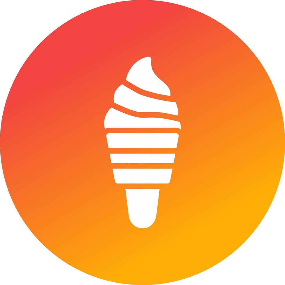 Eis kreatives Icon-Design vektor