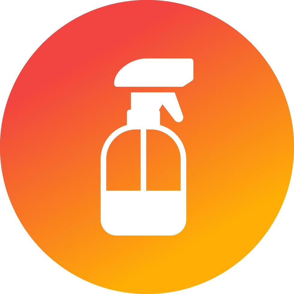 Sprühflasche kreatives Icon-Design vektor