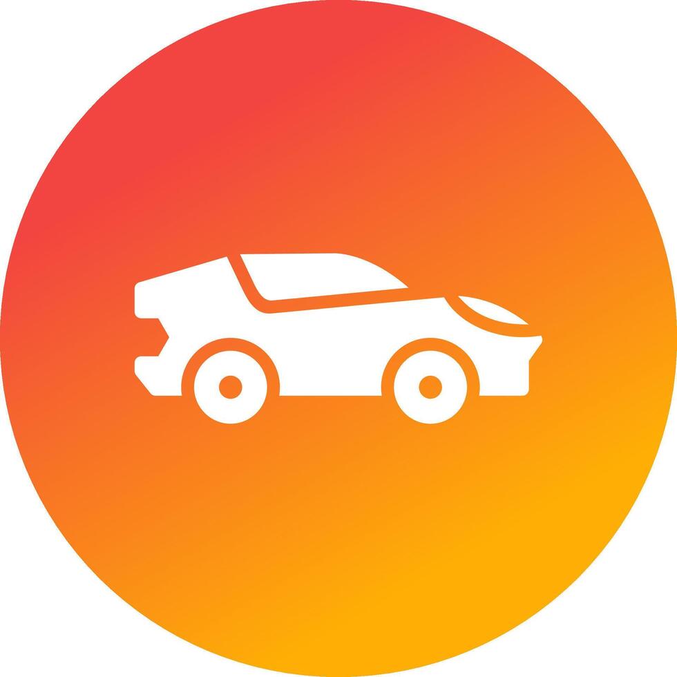 kreatives Icon-Design für Autos vektor