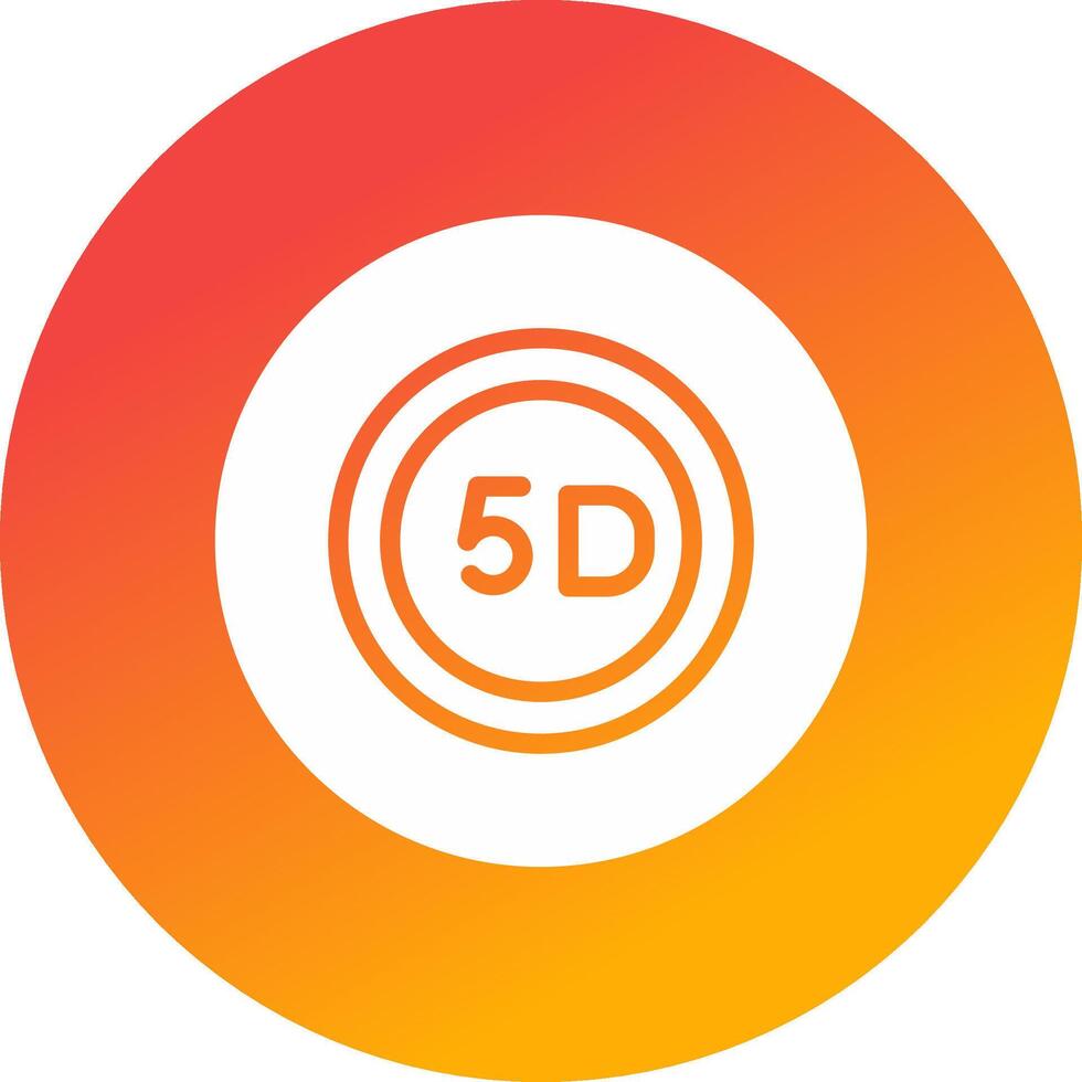 5d Daten Lager kreativ Symbol Design vektor