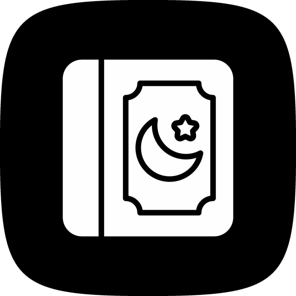 Koran kreatives Icon-Design vektor