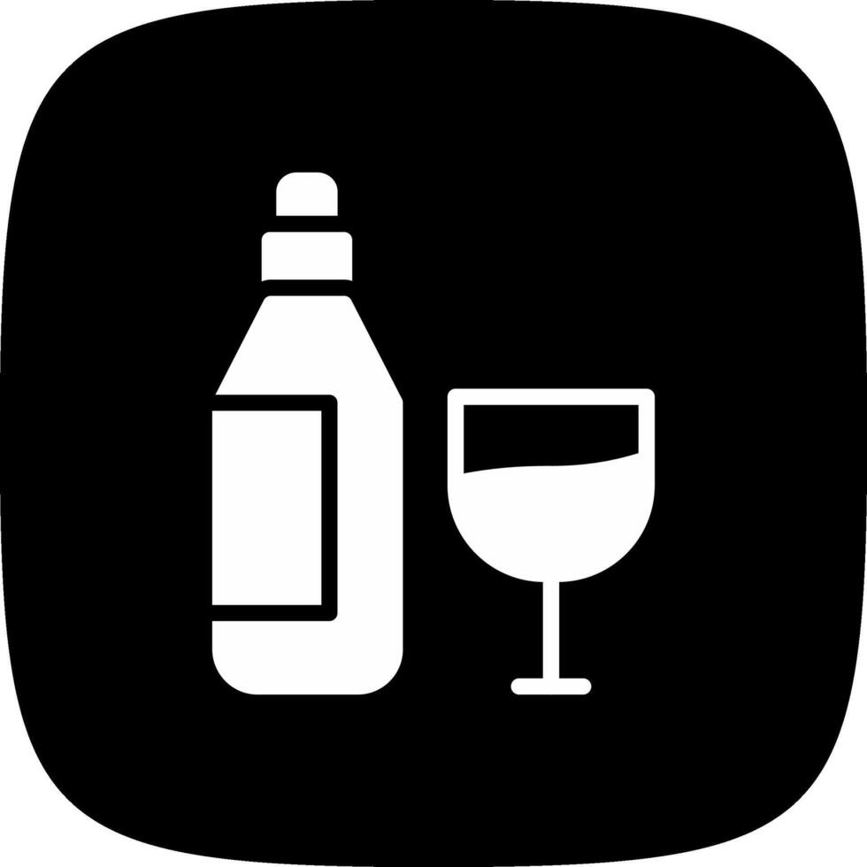 Wein kreatives Icon-Design vektor