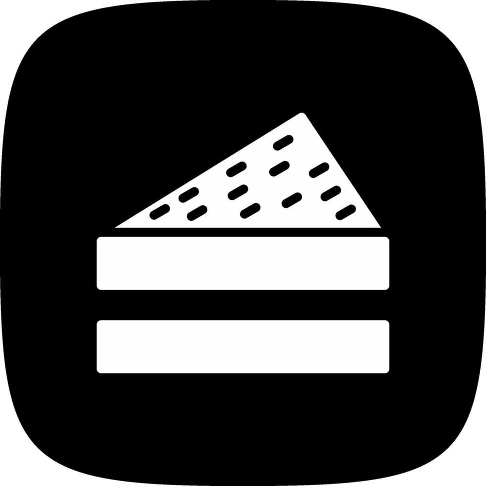 Sandwich kreatives Icon-Design vektor