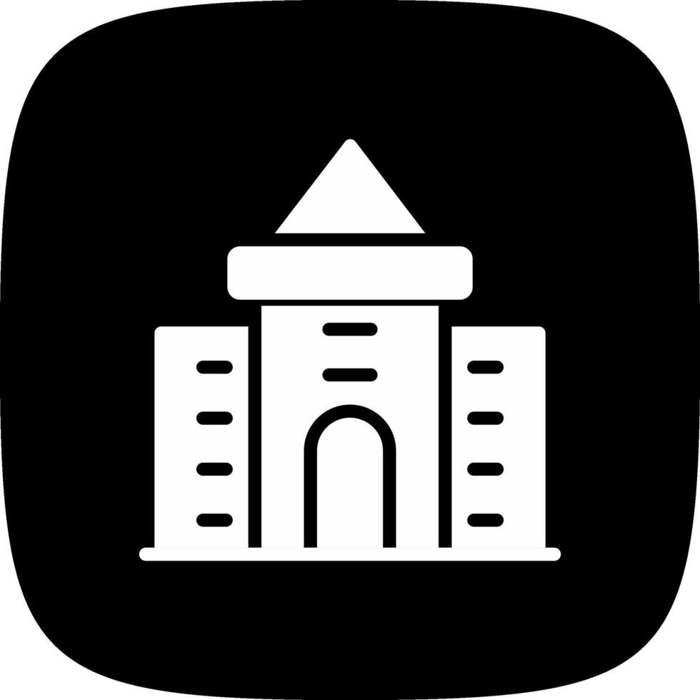 Schloss kreatives Icon-Design vektor